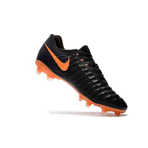 Nike Tiempo Legend VII FG Negro Naranja